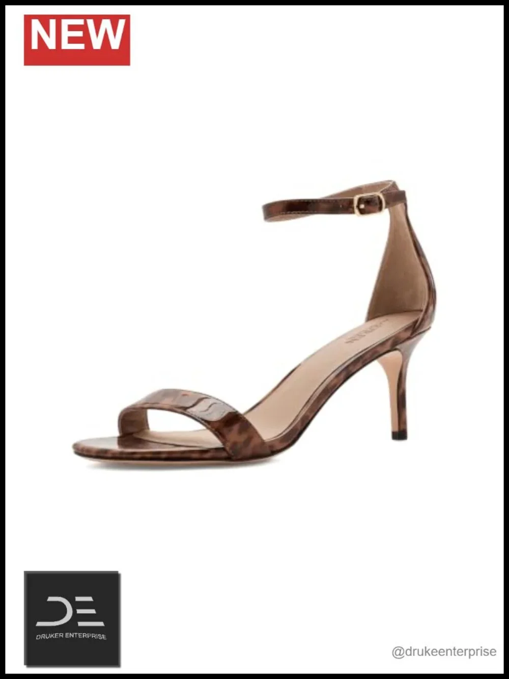 Lauren Ralph Lauren Allie Mid-heel Tortoiseshell Sandals